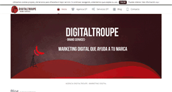 Desktop Screenshot of digitaltroupe.com